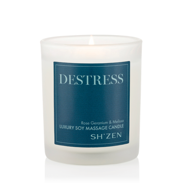 Destress Luxury Soy Massage Candle - 180g