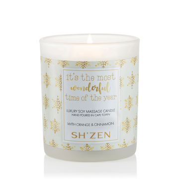 It's the Most Wonderful time of Year Luxury Massage Candle - 180g