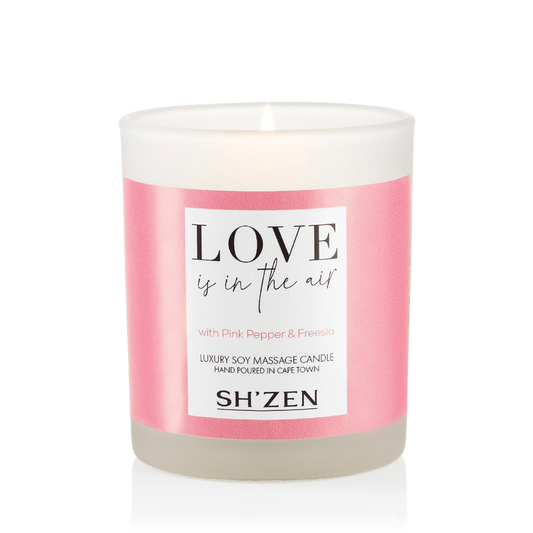 Love is in the Air Luxury Soy Massage Candle - 180g