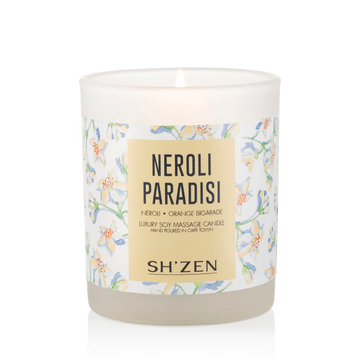 Neroli Paradisi Soy Massage Candle - 180g