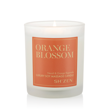 Orange Blossom Soy Massage Candle - 180g