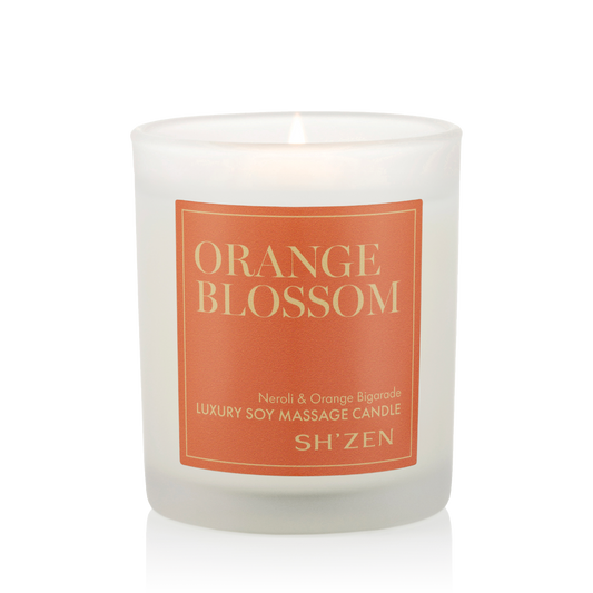 Orange Blossom Soy Massage Candle - 180g