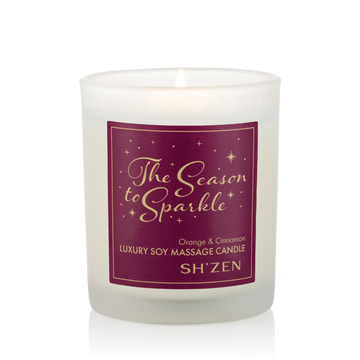 Season to Sparkle Soy Massage Candle - 180g