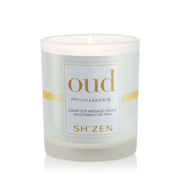 Oud Luxury Massage Soy Massage Candle - 180g