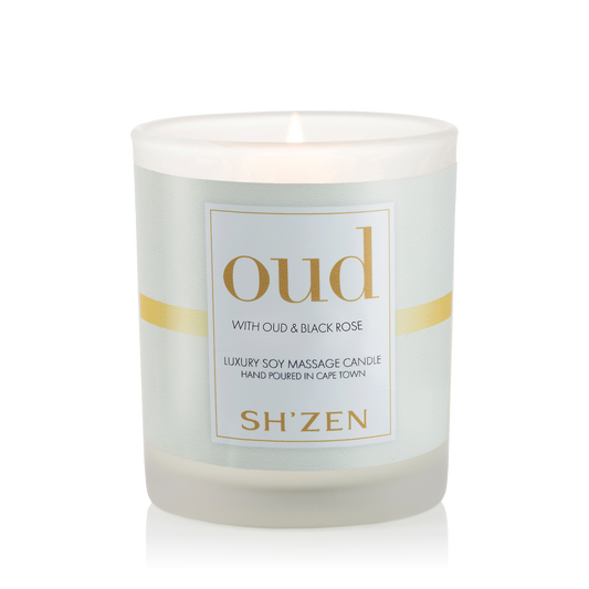 Oud Luxury Massage Soy Massage Candle - 180g